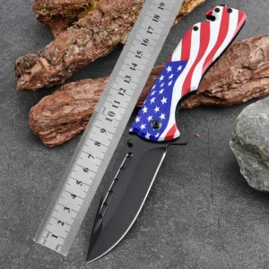 2026 ODM&OEM Folding Hunting Outdoor Pocket Knife With 3cr13 Stainless Steel Blade and 3D Printed Pattern Handle - product view 2