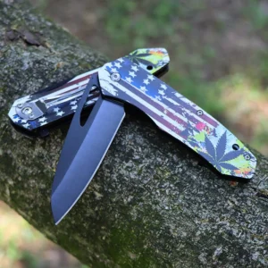 New Desgin 3D PrintingStainless Steel Handle Hunting Folding Knife Good Quality Survival Knife 3cr13 Stainless Steel - product view 4