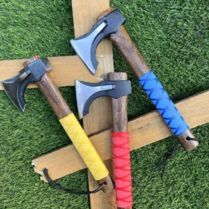 New Outdoor Hand Tools Ciaogh Quality Axe #65 Manganese Steel and Wood Handle with Anti-slip Sleevefor Camping