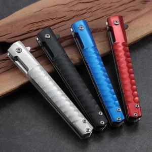 Factory Wholesale Outdoor EDC 3cr13 Stainless Steel Klinge Pocket Knife Stainless Steel Handle Folding Camping Knife - product view 2