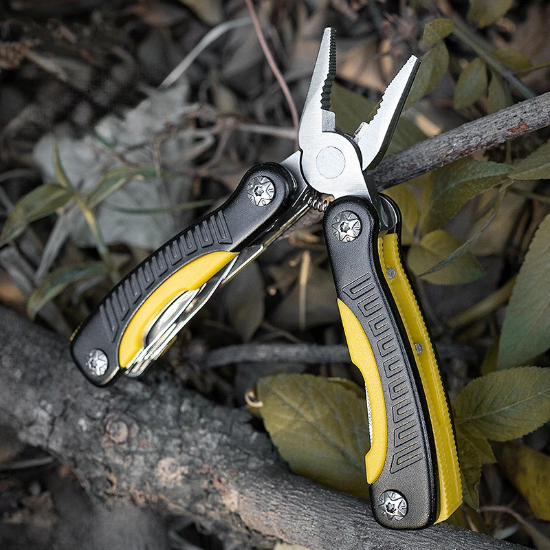 Good Quality Multi-pliers Outdoor Pliers 11 in 1 Tools with Plastic Handle for Garden Camping Use Handle Tools with Nylon Pouch - product view 3