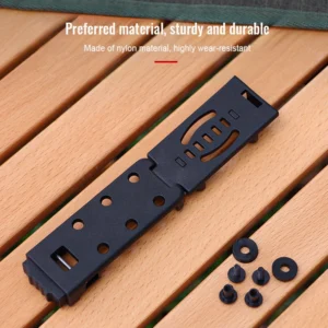 Holagh Pressure Waist Belt Kit Multifunction Sheath Knife Scabbard with Back Clamp Nylon Holster with Clip Clamp