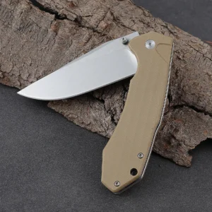 2026 New Style EDC Folding Pocket Knife for Camping Hunting Steel With G10 Handle and Lock - product view 3