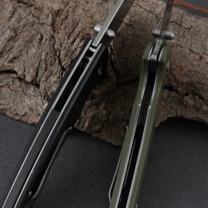 2026 New Design D2 Lama and G10 Handle Bearing Structure EDC Outdoor Camping Hunting Folding Pocket Knife Support Any Custom - product view 2