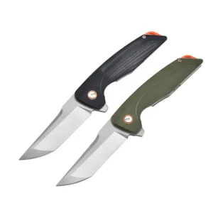 D2 G10 Handle Folding Pocket Knife - JJ035