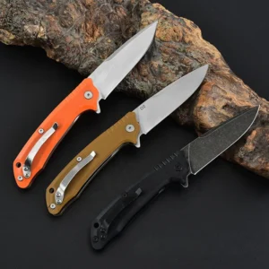 Factory Hot Selling Wholesale OEM Customized D2 Steel Blade G10 Handle Pocket Folding Survival Camping Survival Knife - product view 2