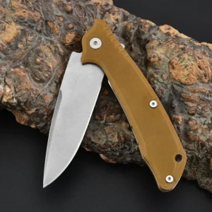 Factory Hot Selling Wholesale OEM Customized D2 Steel Blade G10 Handle Pocket Folding Survival Camping Survival Knife - product view 3