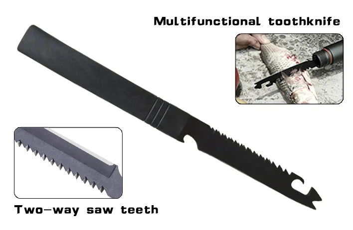 Super Quality Small Stainless Steel Shovel Portable for Garden Camping & Survival Outdoor Use Sharpest Teeth Multiple - product view 3