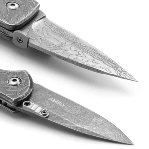 Hot Selling Etching Stainless Steel Folding Outdoor Survival Pocket Camping Knife in Bulk