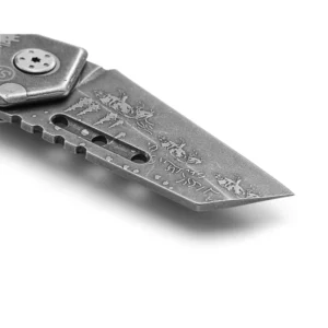 Promotional Folding Knife Stone Washed Pocket Knife Small Size Outdoor Camping Hiking Carry Every Day Knife - product view 2