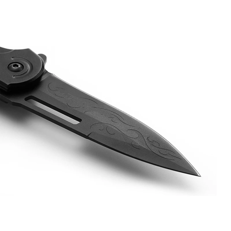Hot Sale Black Industrial Grade Folding Pocket Knife for Outdoor Camping & DIY-for Cutting Things product view 3