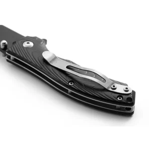 Promotion Cutter Black Aluminum Handle Folding Camping Knife with Nylon Bag Packing Pocket Knife EDC Gadget product view 4