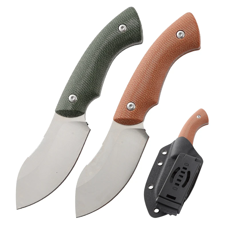 Fixed Blade Knife Outdoor Bushcraft Tanto Blade Full Tang Knife Kydex Sheath G10 Handle Camping EDC product view 1