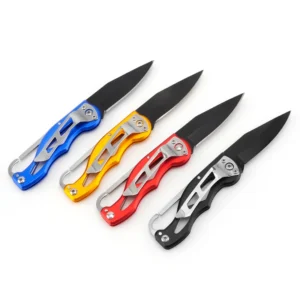 Folding Knife Multifunction Outdoor Knives Pocket Letter with Opener Fruit Cutter Keychain Carabiner product view 3