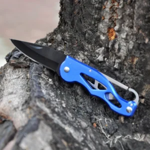 Folding Knife Multifunction Outdoor Knives Pocket Letter with Opener Fruit Cutter Keychain Carabiner product view 4