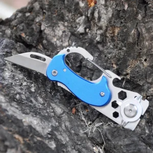 3CR13 Stainless Steel Aluminum Handle Folding Pocket Knife - MZ-246 - product view 3