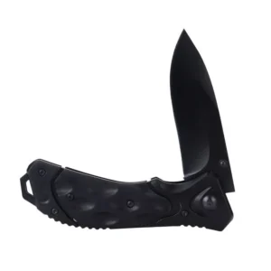 Sale Folding Knife With Oxidized Black Aluminum Handle Hot Sale Pocket Knife Hiking and Camping DIY Grade product view 4