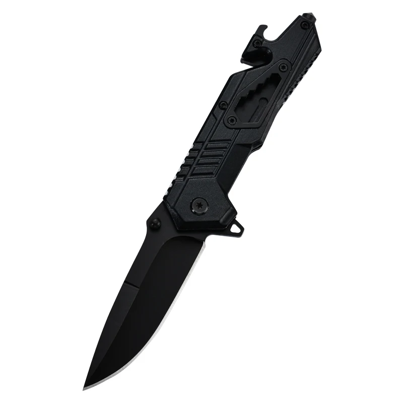 Folding Knife Pocket Knife Stainless Steel Blade Camping Hiking Knives Outdoor product view 1