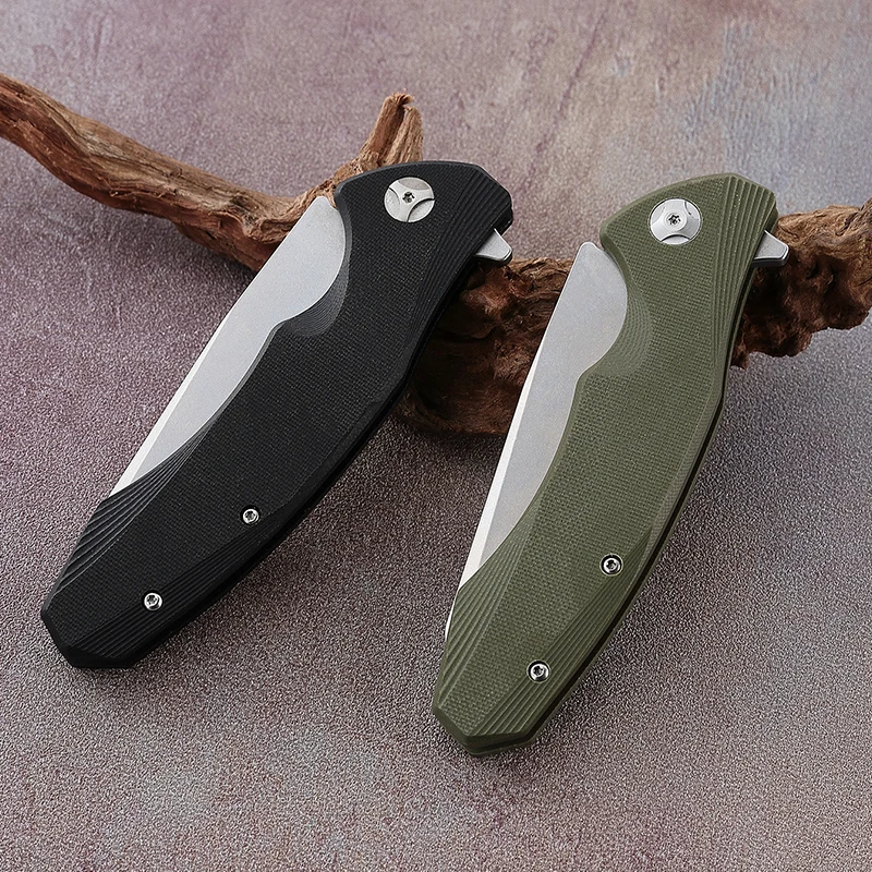 D2 steel G10 Handle Folding Pocket Knife - L-078 - product view 3