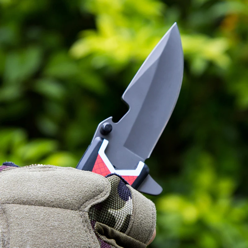 New Arrivals Folding Multifunctional Blade Camping Outdoor Hunting Edc Wooden Pocket Knife with Bottle Opener - product view 3