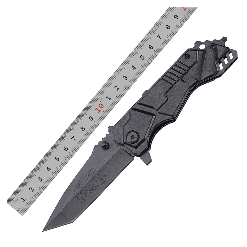 7cr17 Steel Edc Folding Pocket Knife Camping Hiking Rescue Outdoor Knife Factory Customized product view 1
