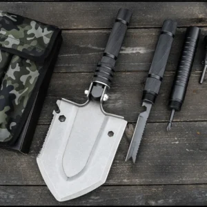 Fábrica Manufacture Best Quality Muti-function Outdoor Shovel Camping Tool Shovel