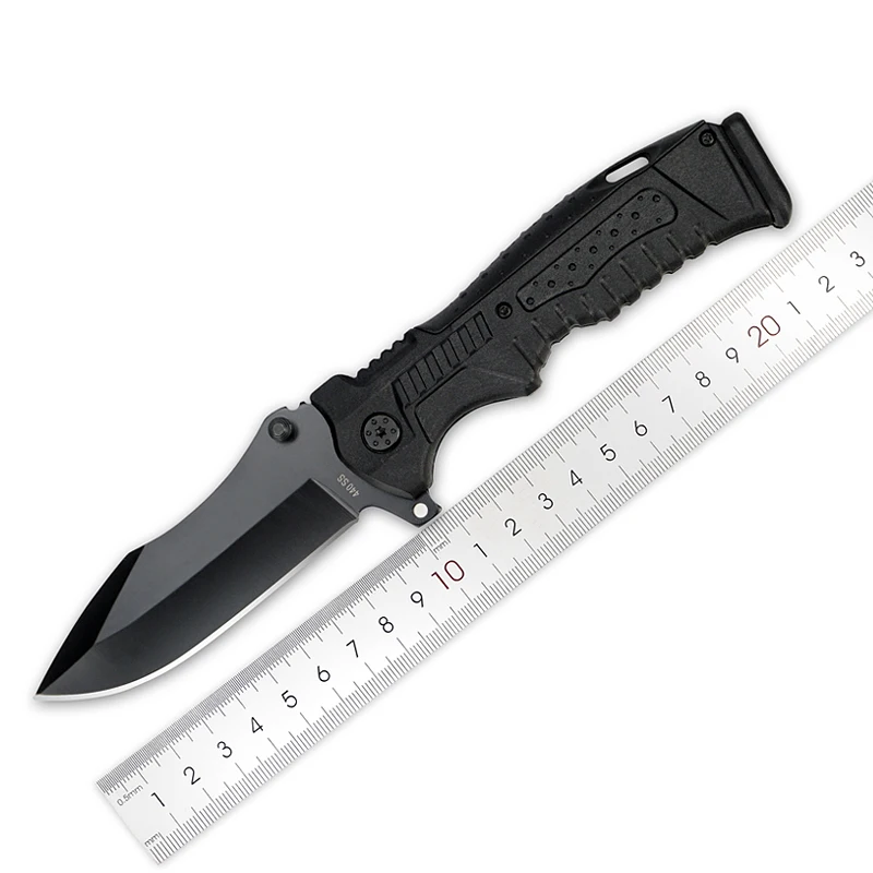 Outdoor Folding Knife 440 Stainless Steel Klinge Nylon Fiber Handle Knives Camping Hiking Tools product view 2