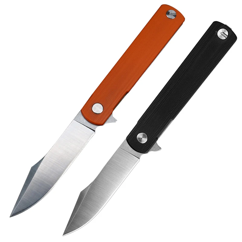otf-1600257083979-1 New Design 9Cr18Mov Folding Knife G10 Handle Outdoor Knives Utility Camping Best Pocket Knife product view 1