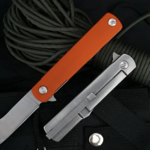 New Design 9Cr18Mov Folding Knife G10 Handle Outdoor Knives Utility Camping Best Pocket Knife product view 3