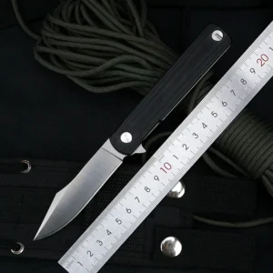 New Design 9Cr18Mov Folding Knife G10 Handle Outdoor Knives Utility Camping Best Pocket Knife product view 4