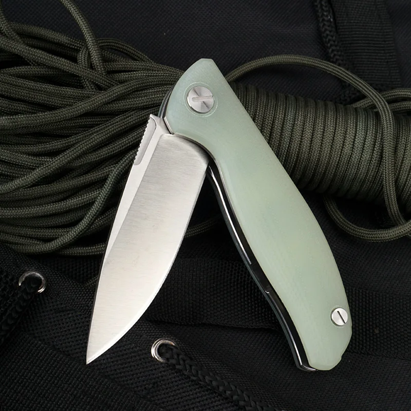 440C steel G10 Handle Folding Pocket Knife - MZ-115 - product view 3