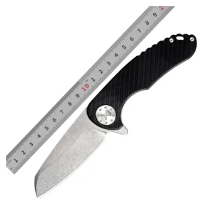 D2 Lama Titanium G10 Handle Folding Pocket Knife Altro Camping & Ciaoking Prodotti EDC product view 3