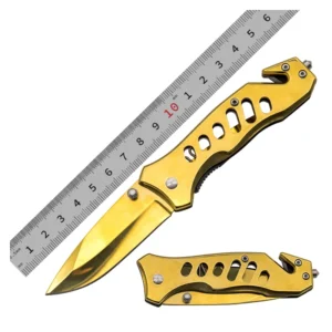 3CR13 Stainless Steel Folding Pocket Knife - HR-09