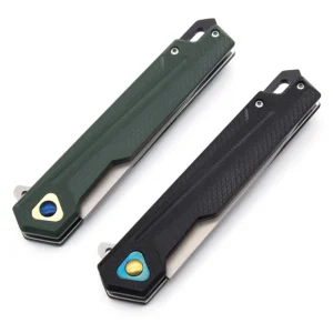 Ready to Ship G10 Handle Camping Knife Stainless Steel with D2 Lemmet Broken Window Cone Hot Sale DIY Grade product view 3