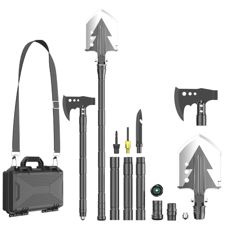 otf-1600326796052-1 Adjustable Shovel axe Hammer Combos Kit Multitool Shovel Set for Camping Holaking product view 1