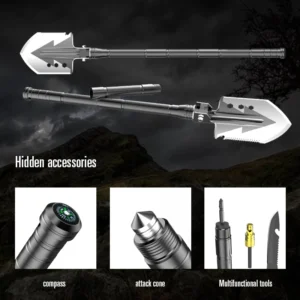 Adjustable Shovel axe Hammer Combos Kit Multitool Shovel Set for Camping Holaking product view 4