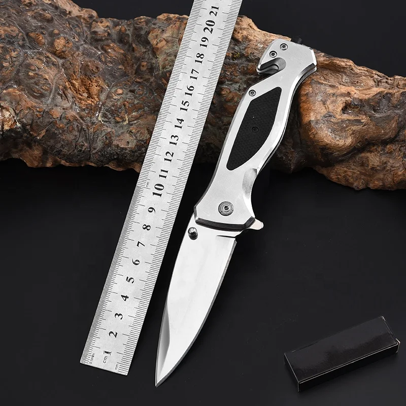 Wholesale Outdoor Rescue Multi Pocket Knife Stainless Steel Blade G10 Aluminum Handle Customizable product view 2