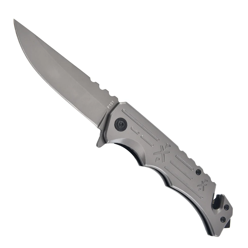CSgo Knife Titanium Coated Outdoor Folding Knife Multifunction Pocket Knife product view 2