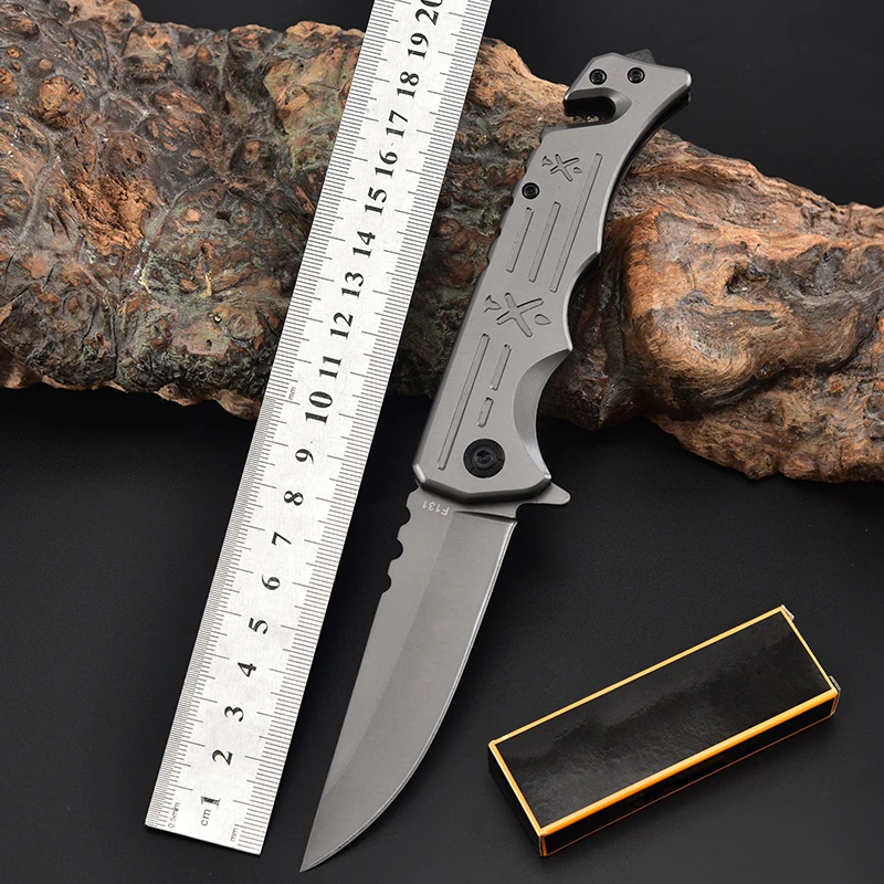 CSgo Knife Titanium Coated Outdoor Folding Knife Multifunction Pocket Knife product view 3
