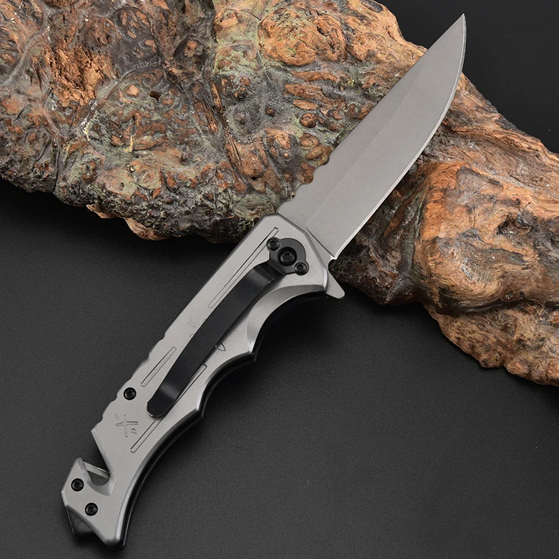 CSgo Knife Titanium Coated Outdoor Folding Knife Multifunction Pocket Knife product view 4