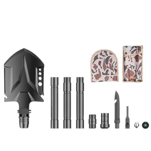 Portable Outdoor Stainless Steel Multifunctional Shovel Compact Design for for DIY & Industrial Use