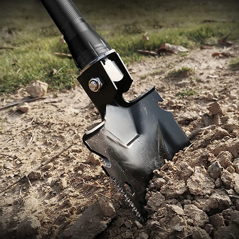 Portable Outdoor Stainless Steel Multifunctional Shovel Compact Design for for DIY & Industrial Use product view 3