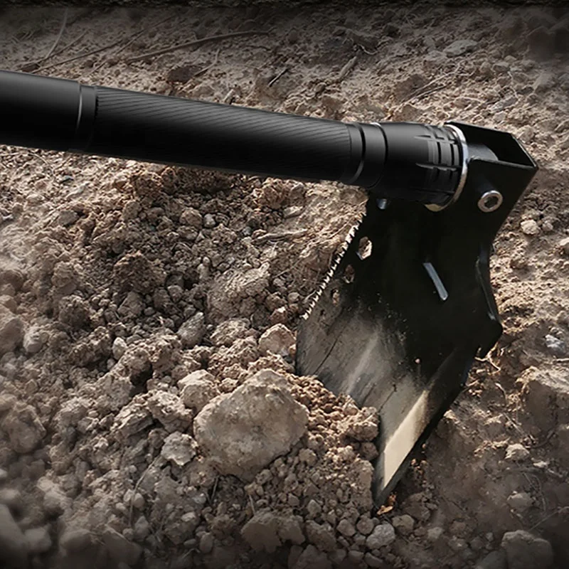 Portable Outdoor Stainless Steel Multifunctional Shovel Compact Design for for DIY & Industrial Use product view 4