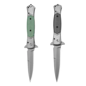 Hot Sales Titanium Coated Folding Knives Ergonomic Handle Pocket Knives Edc Tool Gift Knife product view 1