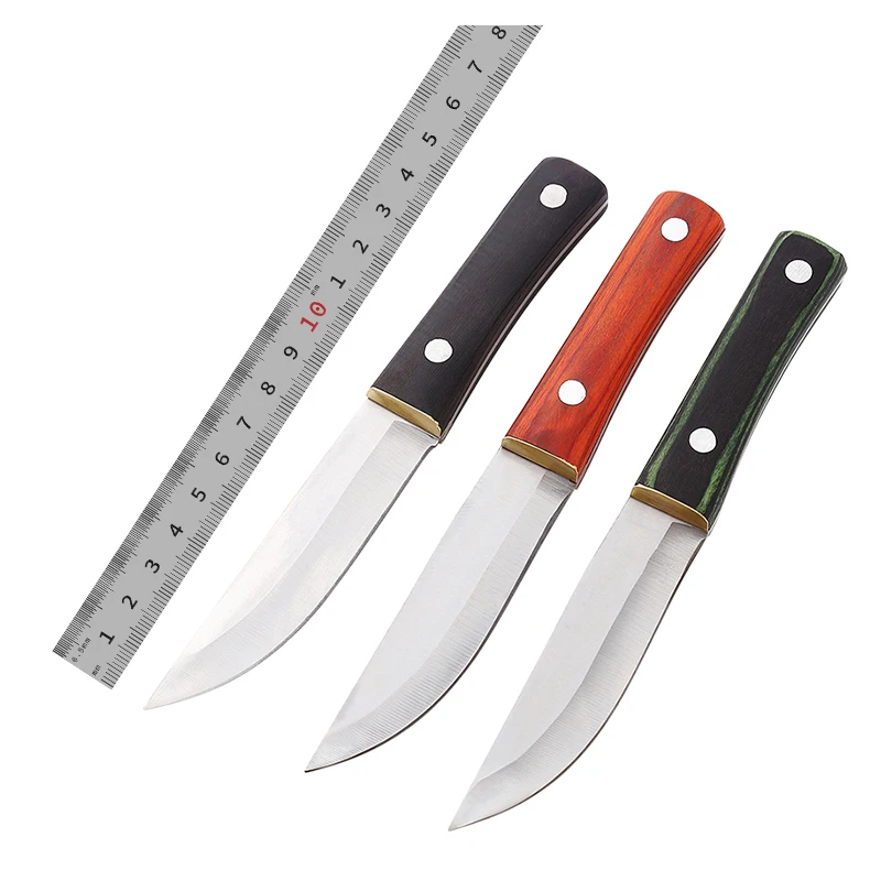 Wood Handle Kitchen Utility Knife - 200 - product view 1