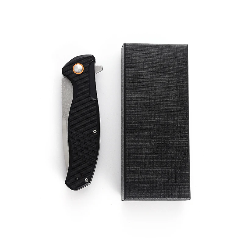 D2 G10 Handle Folding Pocket Knife - JK112 - product view 3