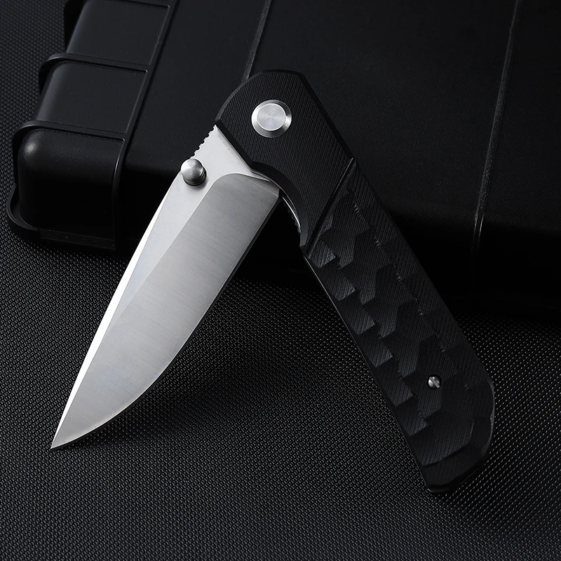 D2 steel G10 Handle Folding Pocket Knife - JK398 - product view 4
