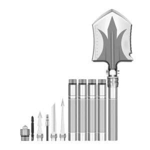 Industrial DIY Grade Compact Backpacking Shovel Multifunctional Steel Multitool for Camping Purposes Portable product view 1