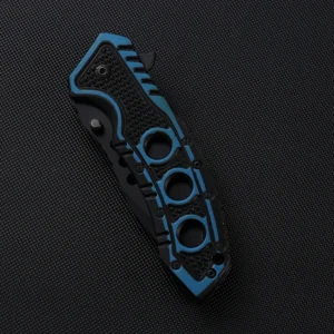 Plastic Handle Wild Hiking Hunting Bushcraft Pocket Folding Survival Knife with Glass Breaker - product view 3
