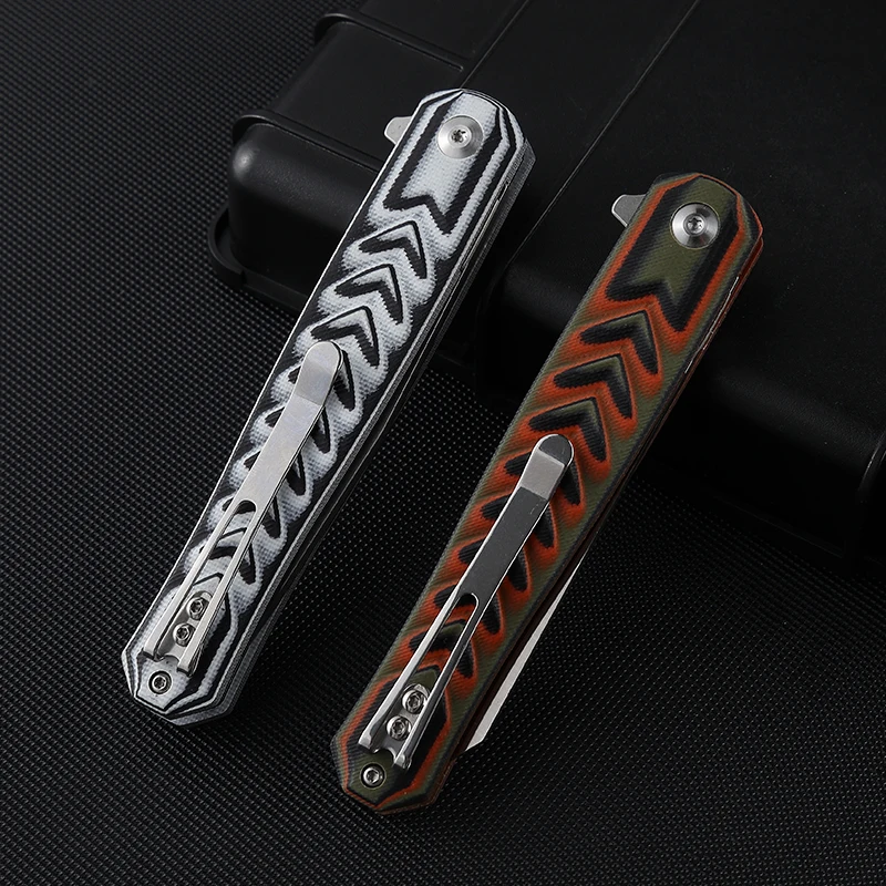 D2 steel G10 Handle Folding Pocket Knife - JJ147 - product view 4
